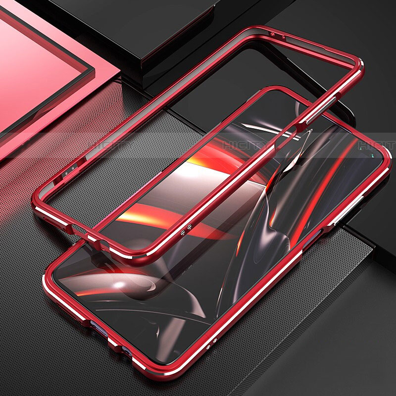 Handyhülle Hülle Luxus Aluminium Metall Rahmen Tasche A01 für Xiaomi Redmi K30 5G