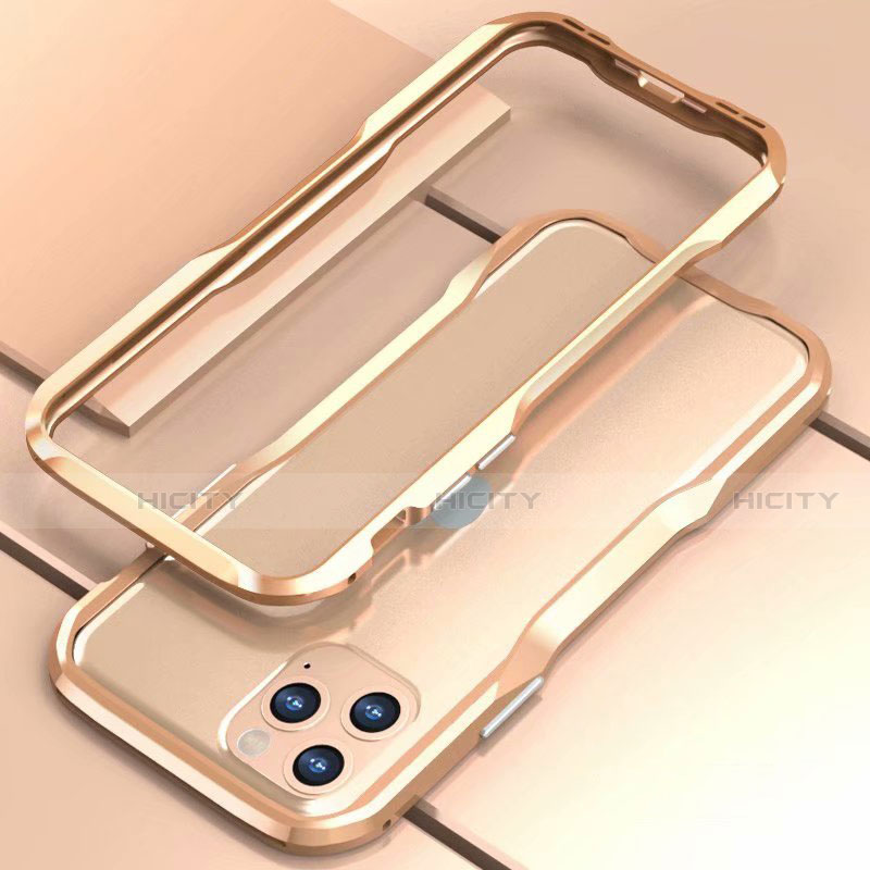 Handyhülle Hülle Luxus Aluminium Metall Rahmen Tasche für Apple iPhone 11 Pro groß