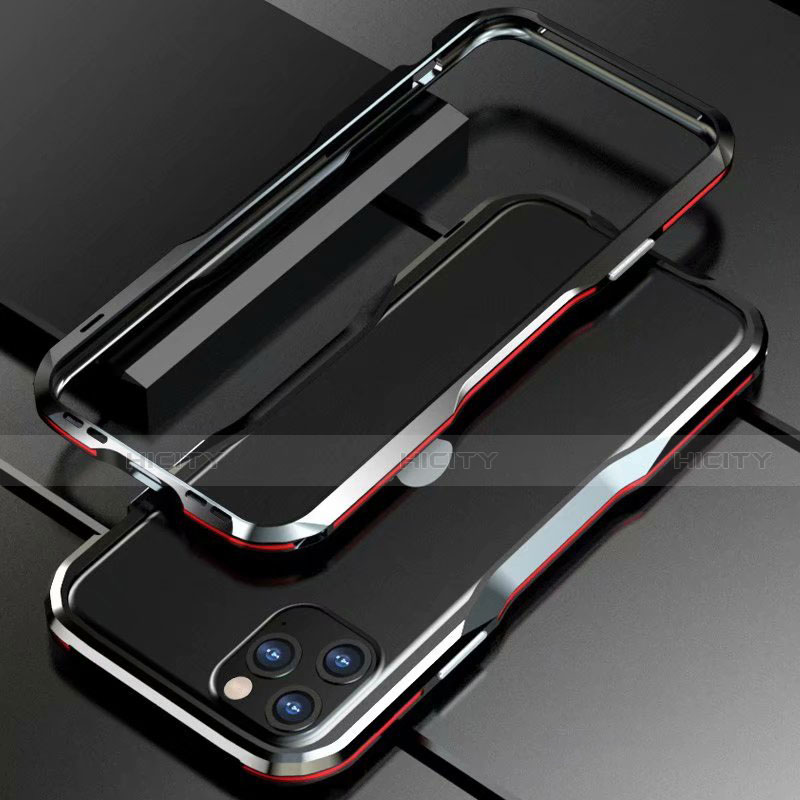 Handyhülle Hülle Luxus Aluminium Metall Rahmen Tasche für Apple iPhone 11 Pro groß