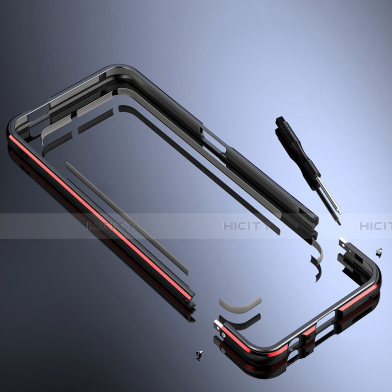 Handyhülle Hülle Luxus Aluminium Metall Rahmen Tasche für Huawei Honor 9X