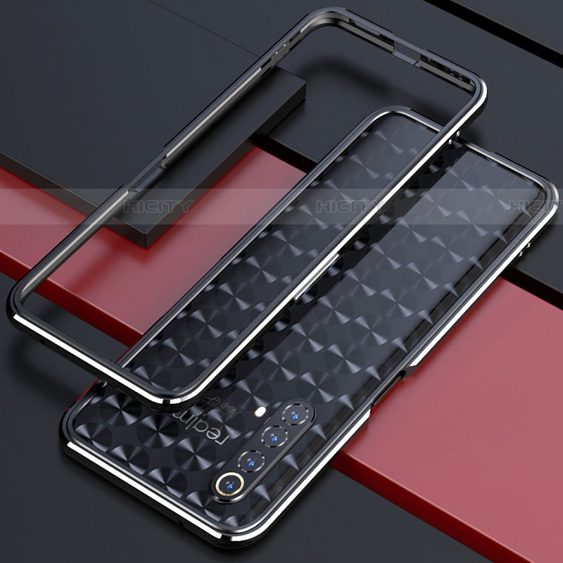 Handyhülle Hülle Luxus Aluminium Metall Rahmen Tasche für Realme X3 SuperZoom groß