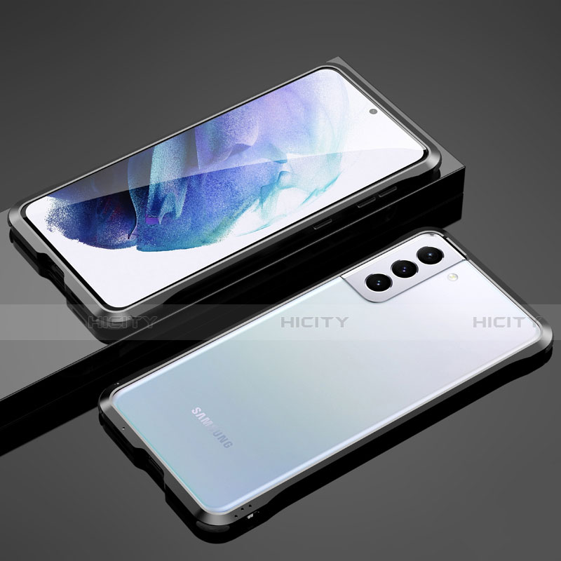 Handyhülle Hülle Luxus Aluminium Metall Rahmen Tasche für Samsung Galaxy S21 Plus 5G