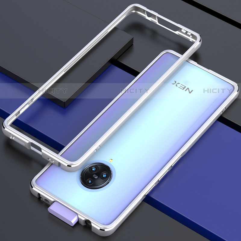 Handyhülle Hülle Luxus Aluminium Metall Rahmen Tasche für Vivo Nex 3 5G