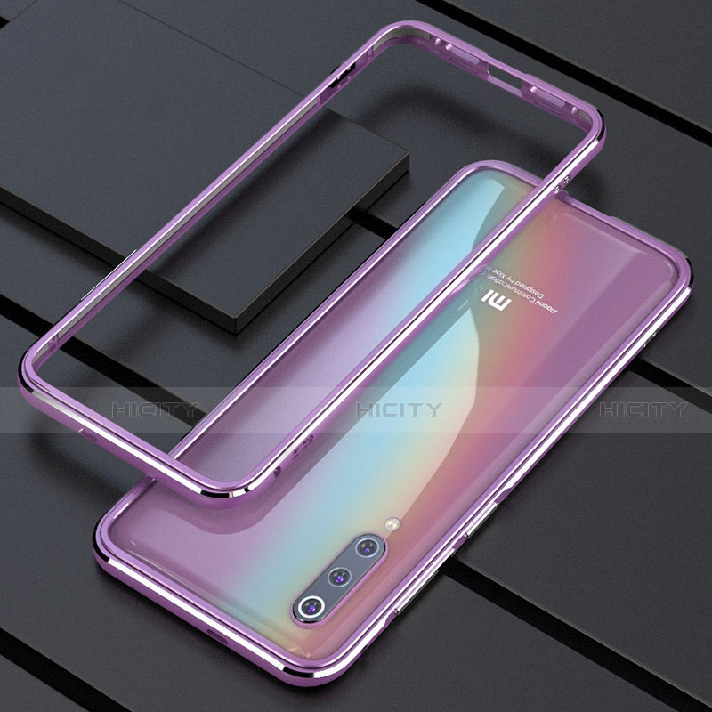 Handyhülle Hülle Luxus Aluminium Metall Rahmen Tasche für Xiaomi Mi 9 Lite groß