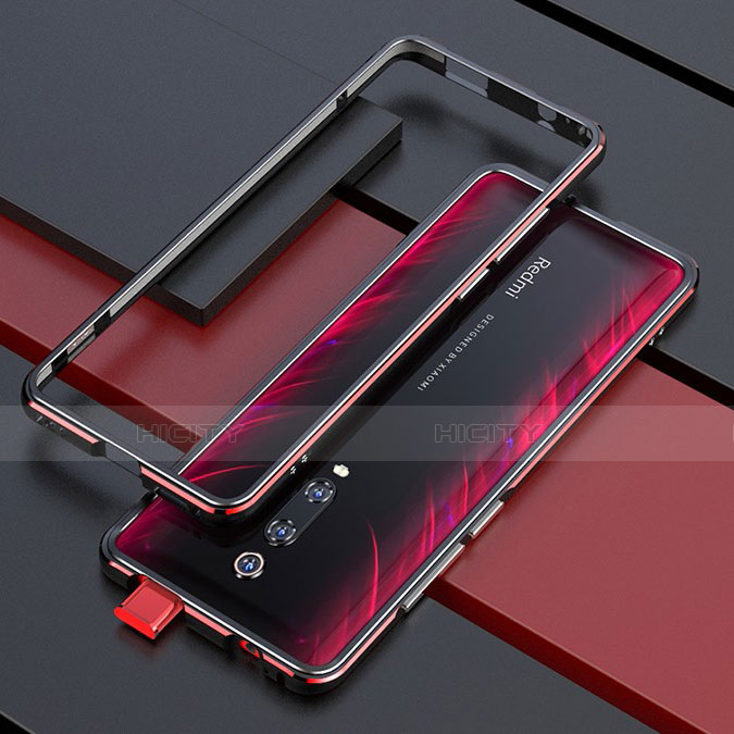 Handyhülle Hülle Luxus Aluminium Metall Rahmen Tasche für Xiaomi Mi 9T Pro groß
