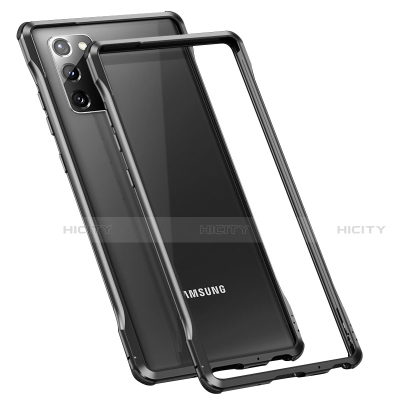 Handyhülle Hülle Luxus Aluminium Metall Rahmen Tasche N01 für Samsung Galaxy Note 20 5G groß