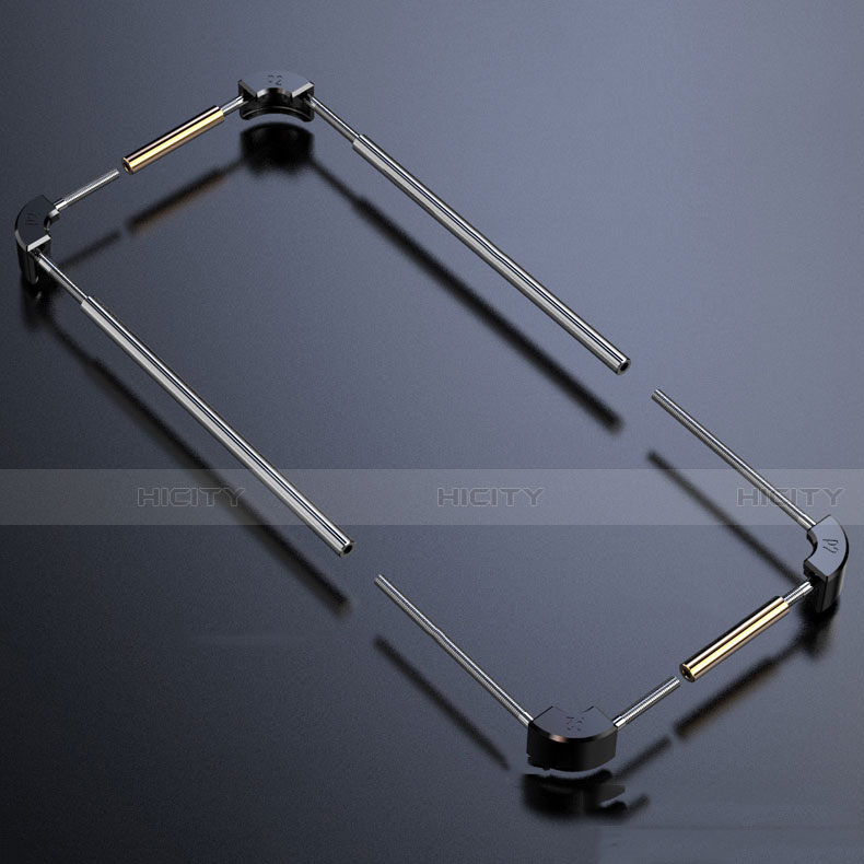 Handyhülle Hülle Luxus Aluminium Metall Rahmen Tasche N03 für Apple iPhone 12 Pro