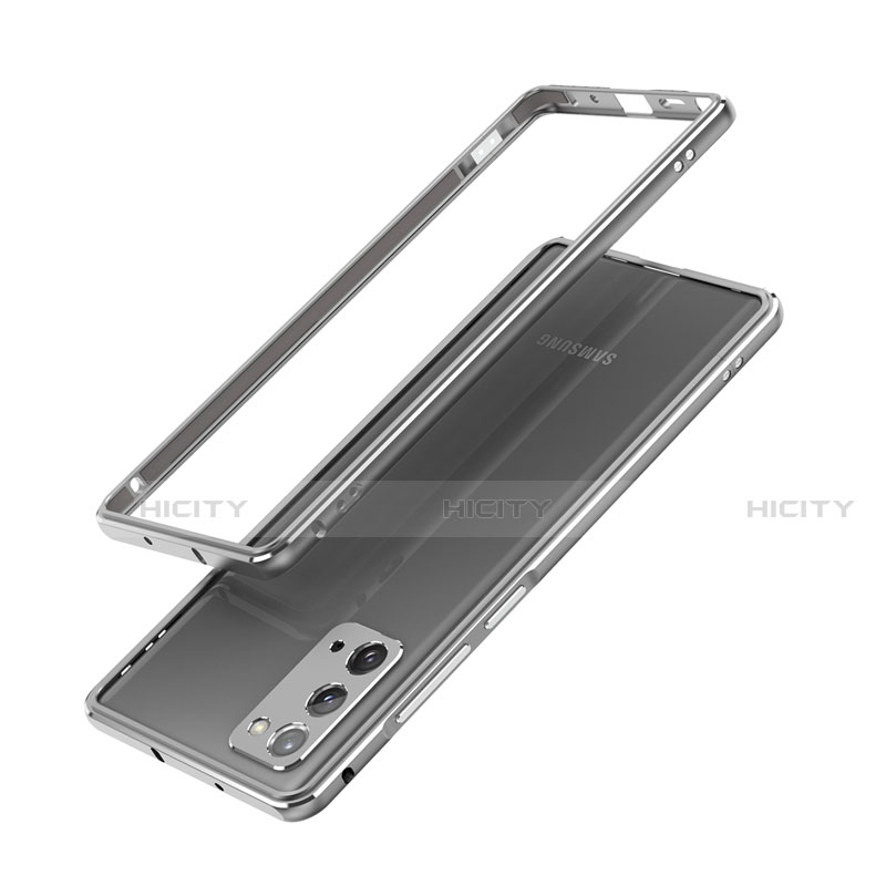 Handyhülle Hülle Luxus Aluminium Metall Rahmen Tasche N03 für Samsung Galaxy Note 20 5G