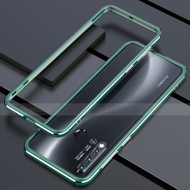 Handyhülle Hülle Luxus Aluminium Metall Rahmen Tasche T01 für Huawei Nova 5i