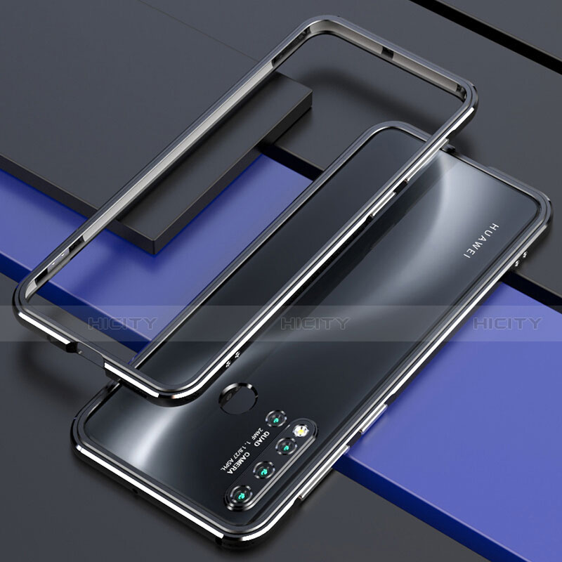 Handyhülle Hülle Luxus Aluminium Metall Rahmen Tasche T01 für Huawei Nova 5i