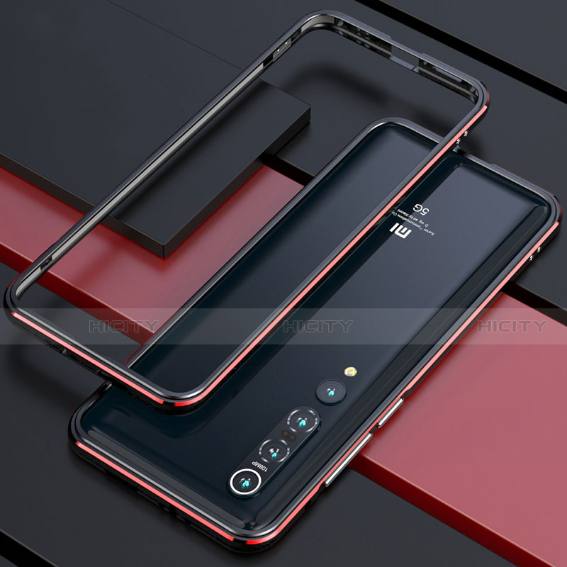 Handyhülle Hülle Luxus Aluminium Metall Rahmen Tasche T01 für Xiaomi Mi 10 Pro