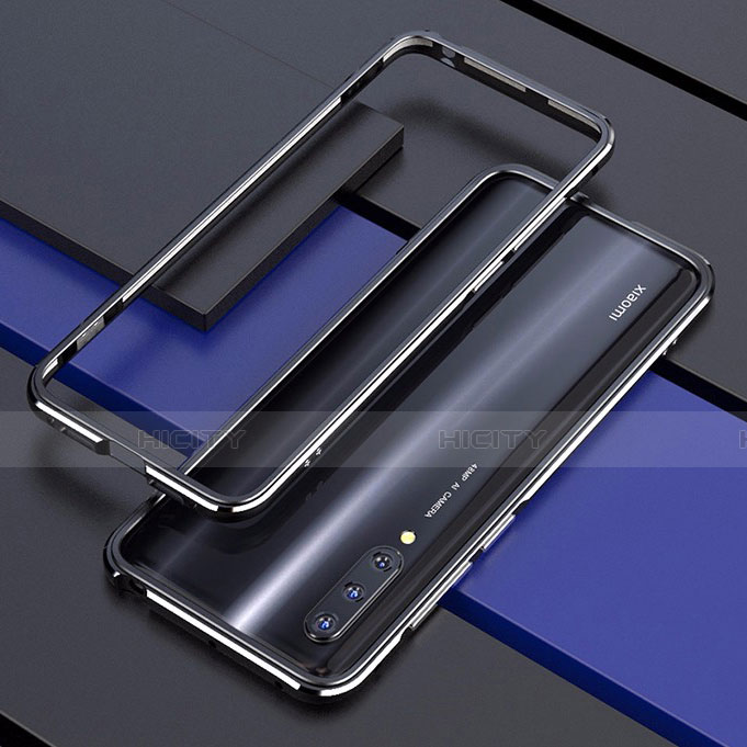 Handyhülle Hülle Luxus Aluminium Metall Rahmen Tasche T01 für Xiaomi Mi A3