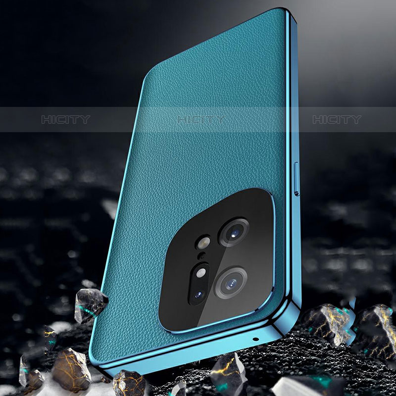 Handyhülle Hülle Luxus Aluminium Metall Tasche 360 Grad Ganzkörper für Oppo Find X5 Pro 5G