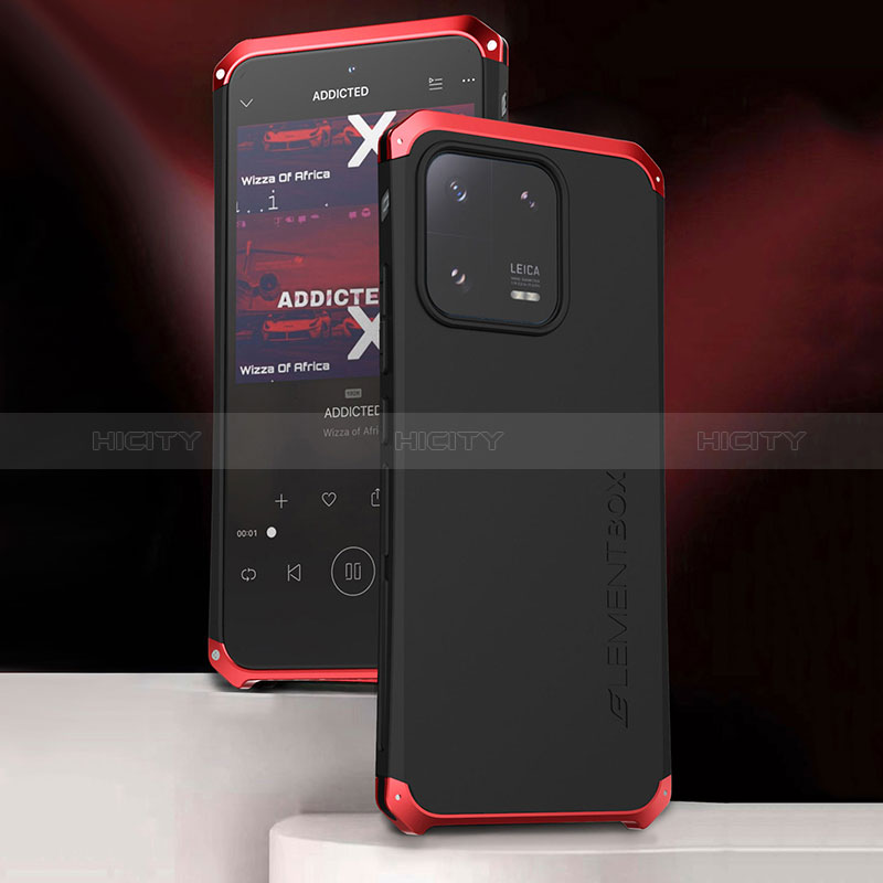 Handyhülle Hülle Luxus Aluminium Metall Tasche 360 Grad Ganzkörper für Xiaomi Mi 13 5G
