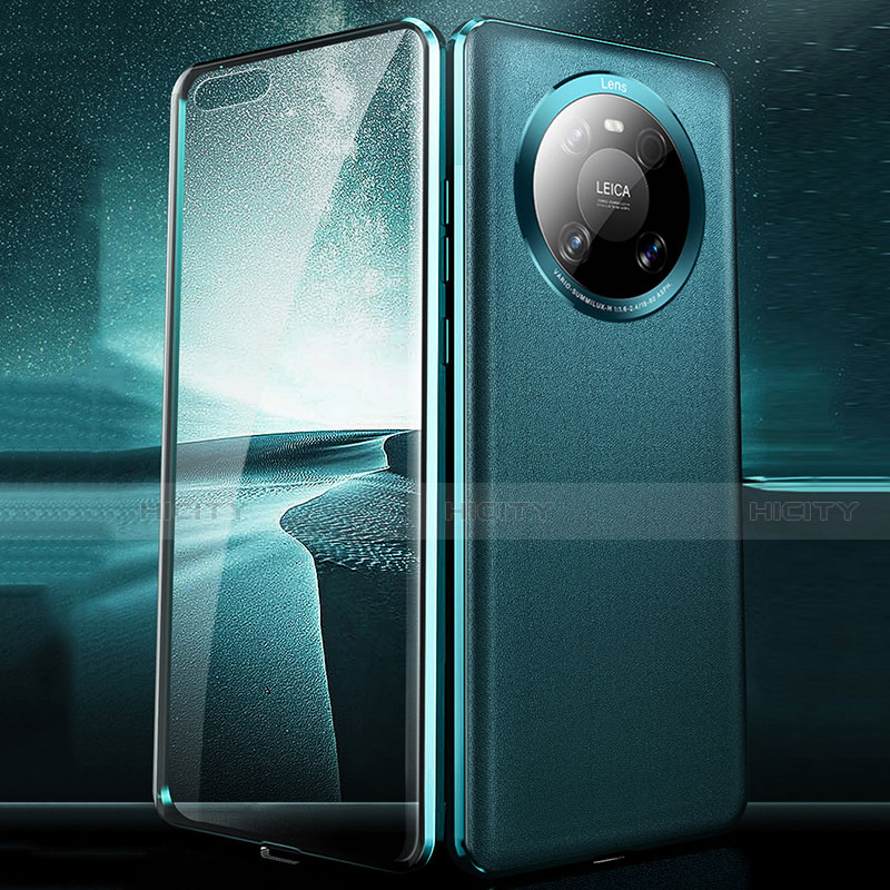 Handyhülle Hülle Luxus Aluminium Metall Tasche 360 Grad Ganzkörper K01 für Huawei Mate 40 Pro