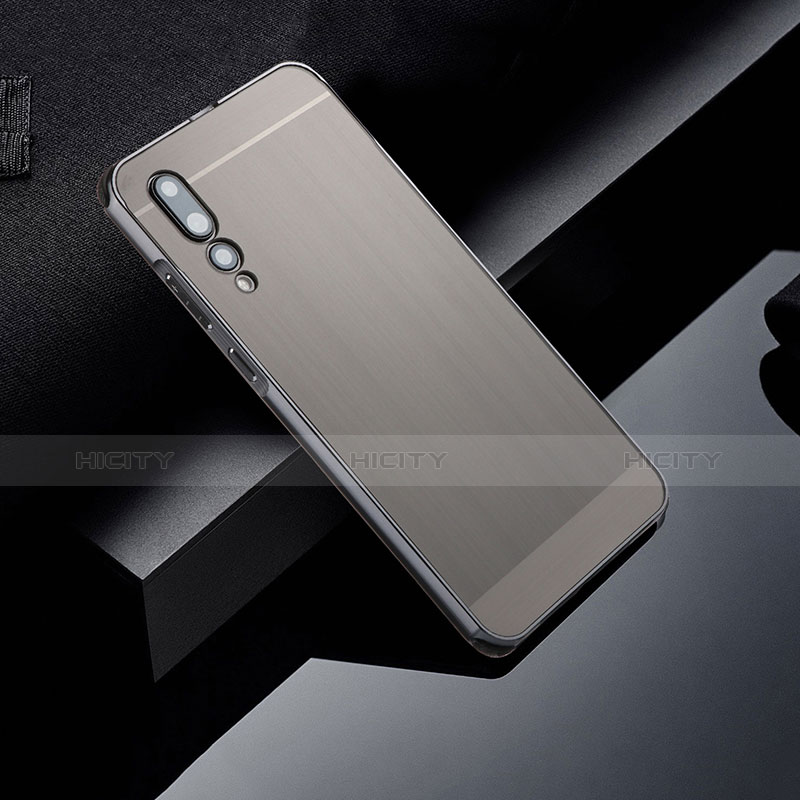 Handyhülle Hülle Luxus Aluminium Metall Tasche A01 für Huawei P20 Pro