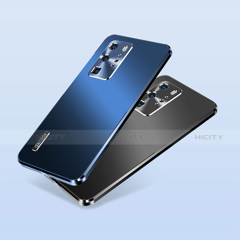 Handyhülle Hülle Luxus Aluminium Metall Tasche A01 für Huawei P40 Pro groß