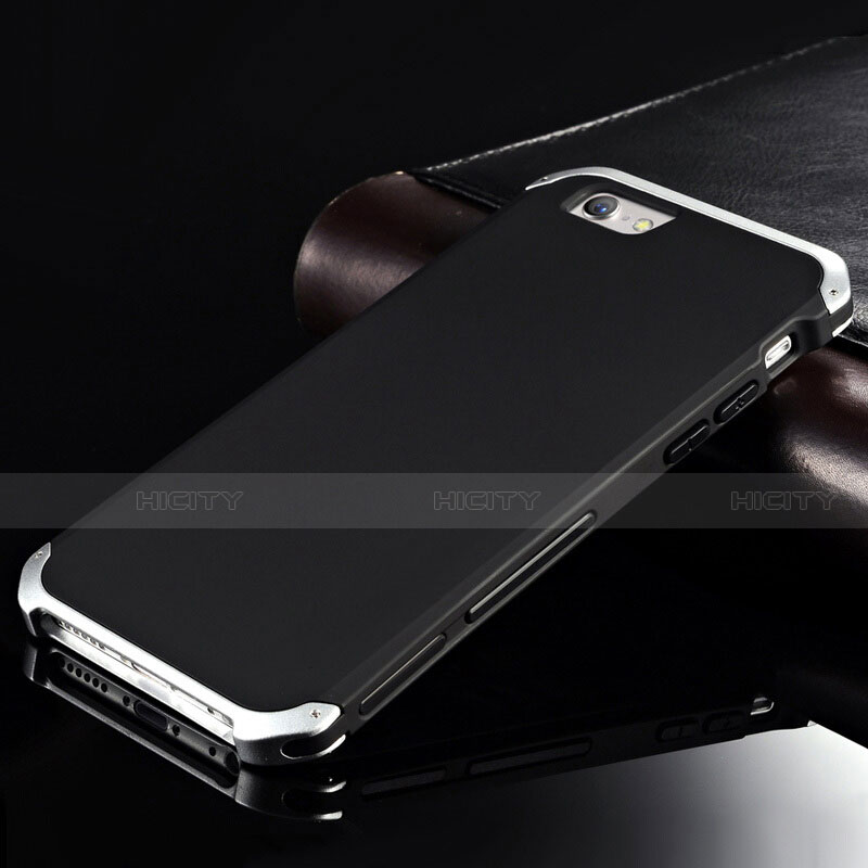 Handyhülle Hülle Luxus Aluminium Metall Tasche für Apple iPhone 6S groß