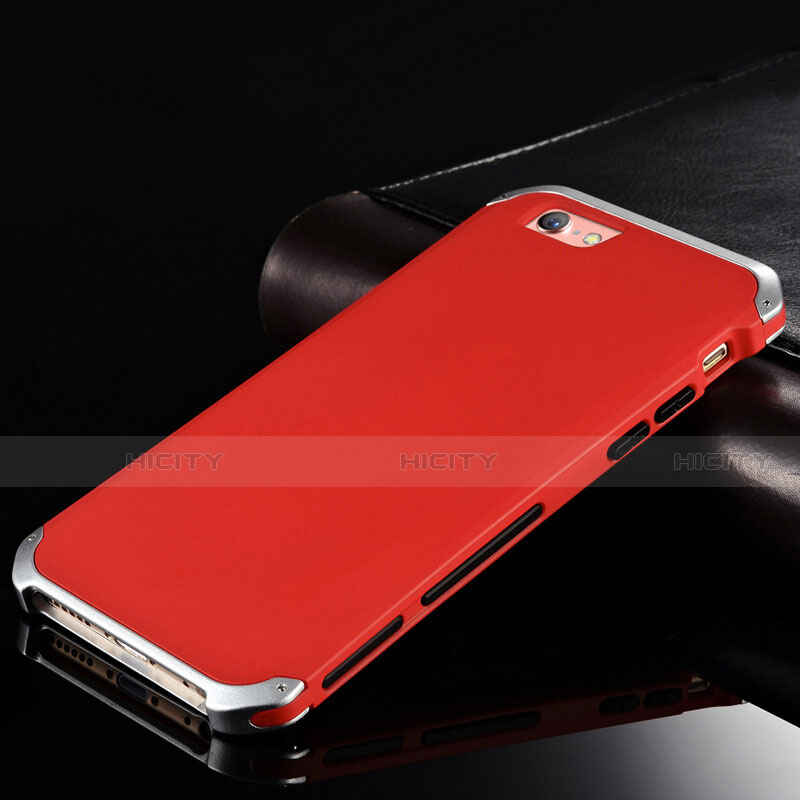 Handyhülle Hülle Luxus Aluminium Metall Tasche für Apple iPhone 6S Plus