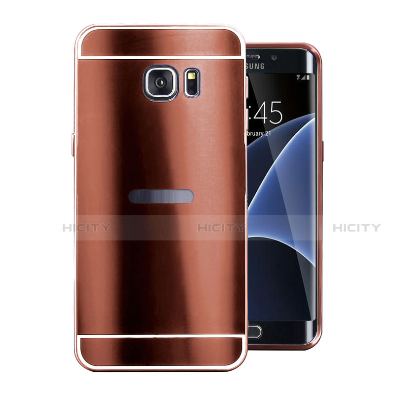 Handyhülle Hülle Luxus Aluminium Metall Tasche für Samsung Galaxy S7 Edge G935F