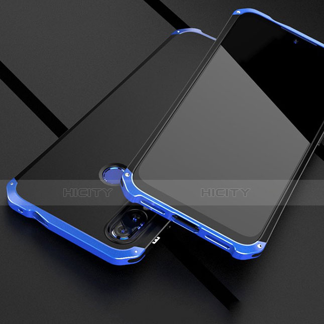 Handyhülle Hülle Luxus Aluminium Metall Tasche für Xiaomi Redmi Note 7 Pro groß