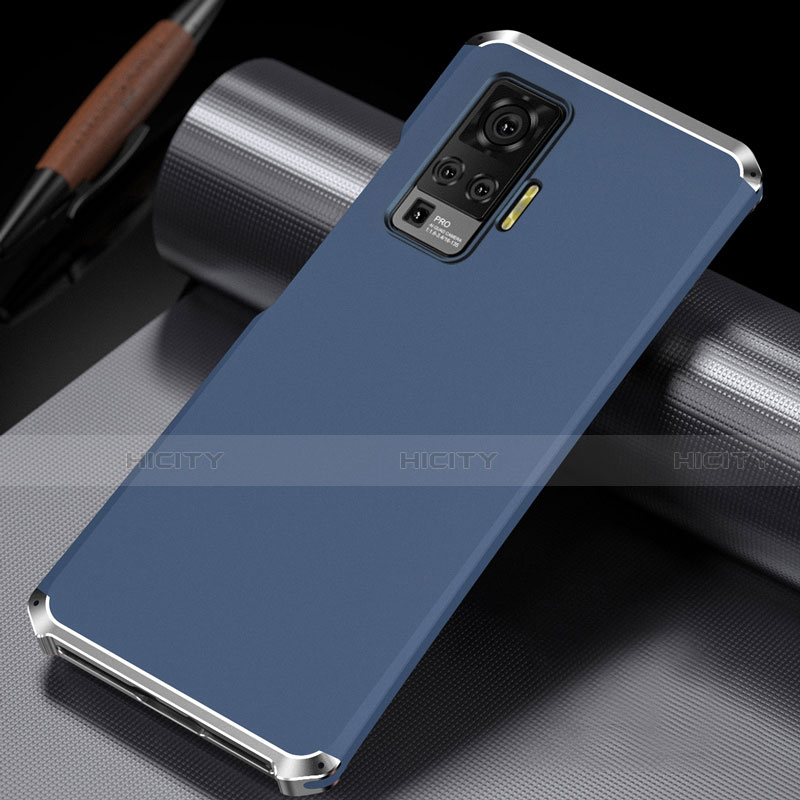 Handyhülle Hülle Luxus Aluminium Metall Tasche M02 für Vivo X50 Pro 5G
