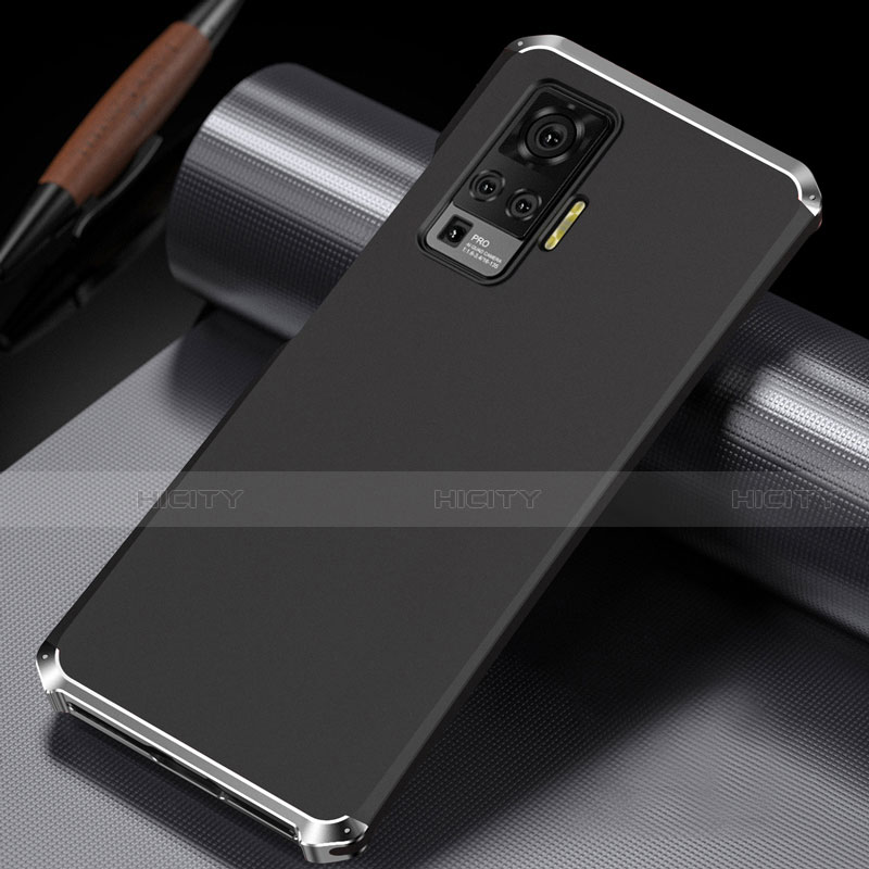 Handyhülle Hülle Luxus Aluminium Metall Tasche M02 für Vivo X51 5G