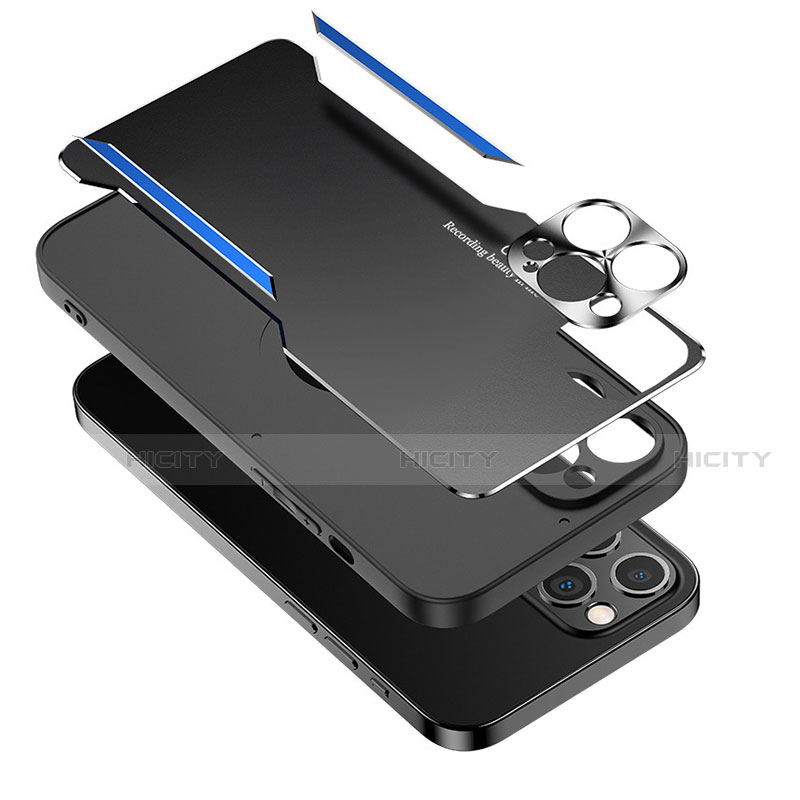 Handyhülle Hülle Luxus Aluminium Metall Tasche M05 für Apple iPhone 13 Mini
