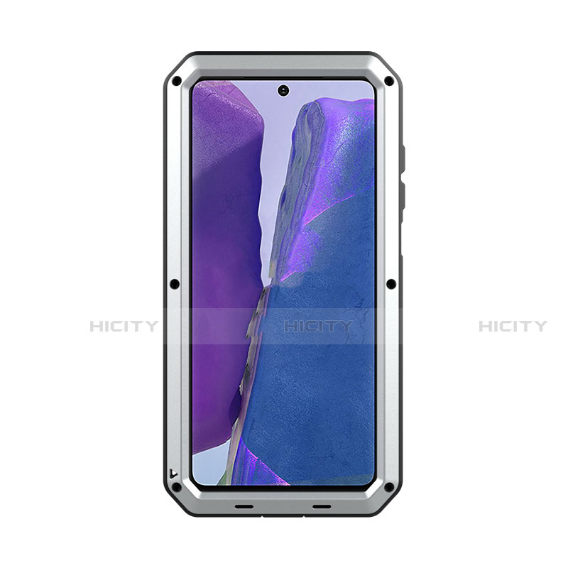 Handyhülle Hülle Luxus Aluminium Metall Tasche N01 für Samsung Galaxy Note 20 5G