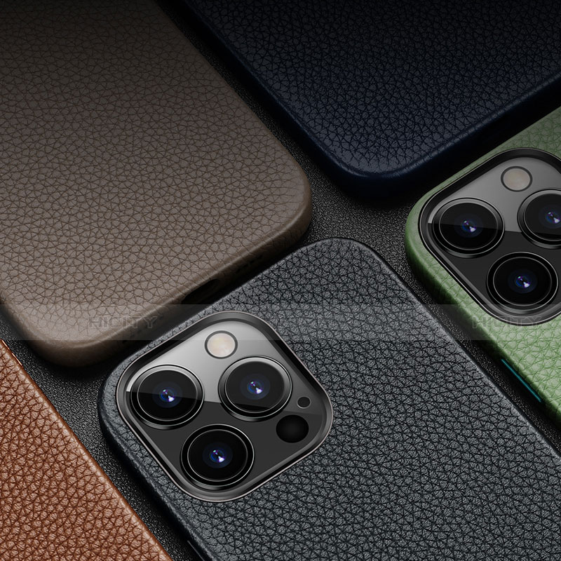 Handyhülle Hülle Luxus Leder Schutzhülle A09 für Apple iPhone 13 Pro Max groß