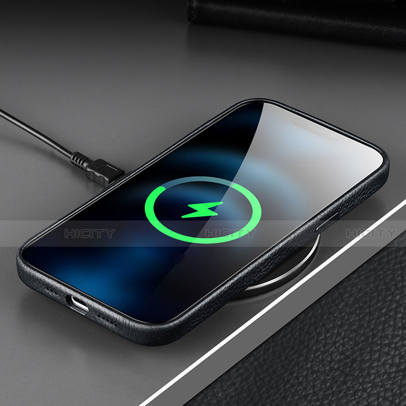 Handyhülle Hülle Luxus Leder Schutzhülle A09 für Apple iPhone 13 Pro Max groß