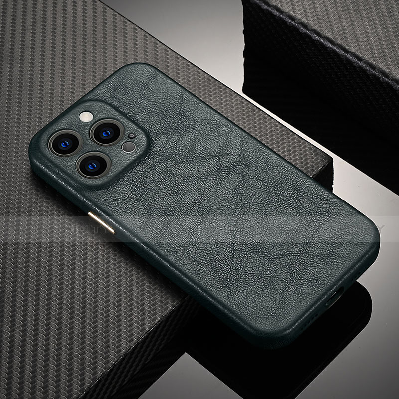 Handyhülle Hülle Luxus Leder Schutzhülle A10 für Apple iPhone 15 Pro groß