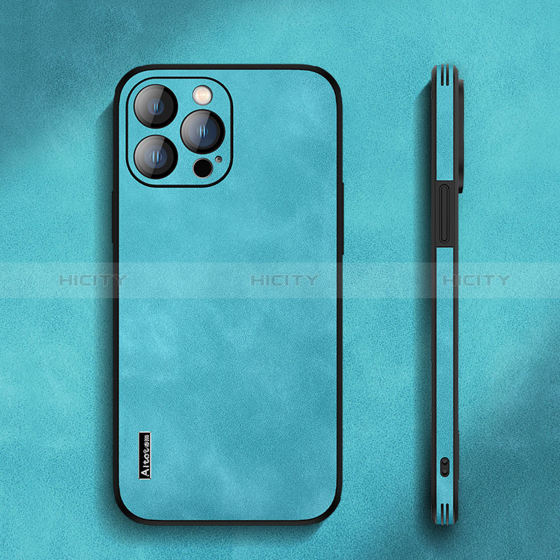 Handyhülle Hülle Luxus Leder Schutzhülle AT3 für Apple iPhone 13 Pro Max groß