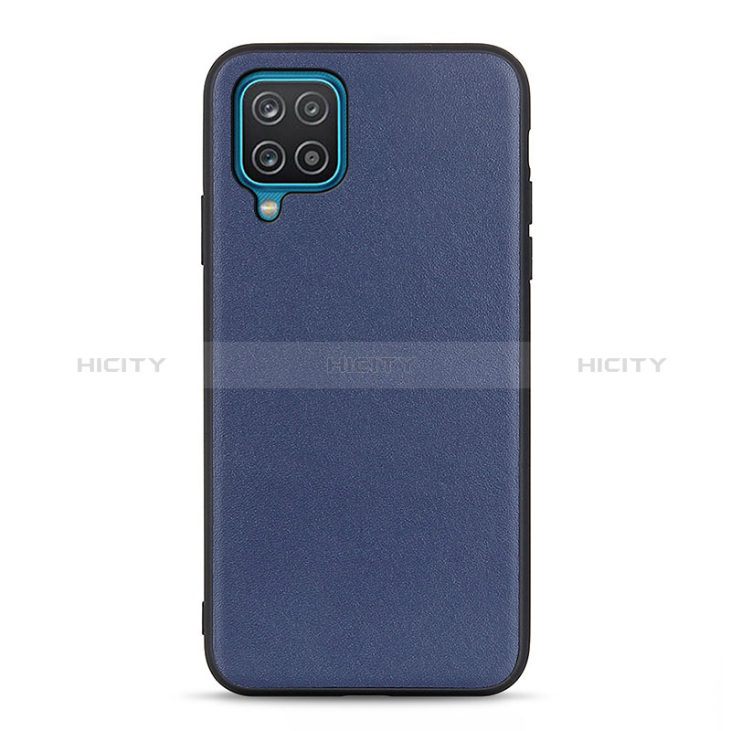 Handyhülle Hülle Luxus Leder Schutzhülle B01H für Samsung Galaxy M12 Blau