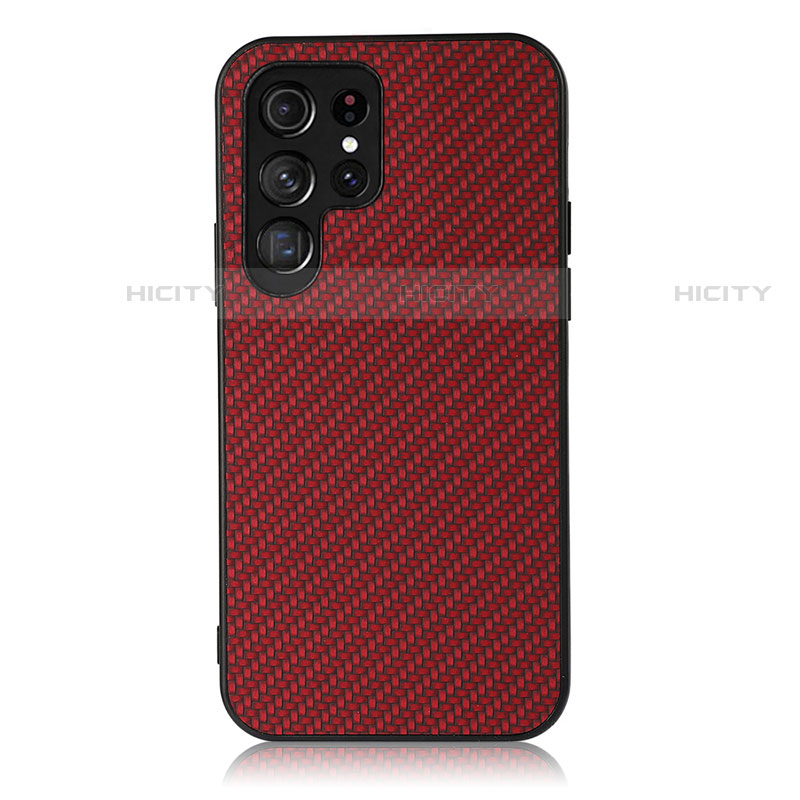 Handyhülle Hülle Luxus Leder Schutzhülle B02H für Samsung Galaxy S22 Ultra 5G groß