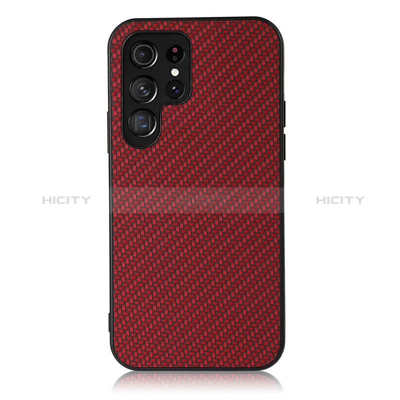 Handyhülle Hülle Luxus Leder Schutzhülle B02H für Samsung Galaxy S24 Ultra 5G groß