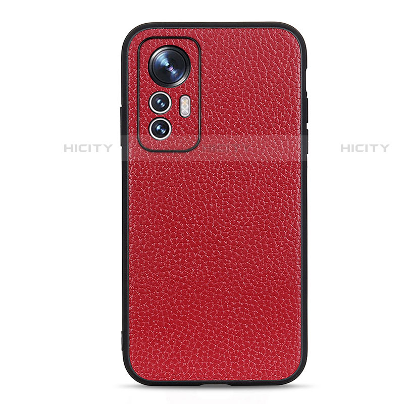 Handyhülle Hülle Luxus Leder Schutzhülle B02H für Xiaomi Mi 12S Pro 5G Rot Plus