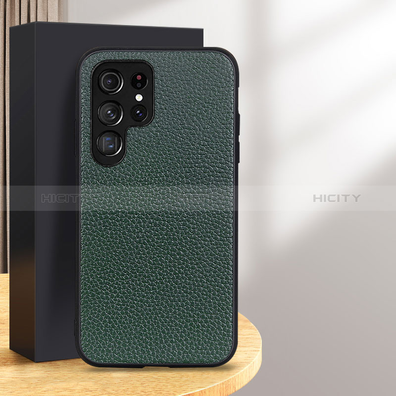 Handyhülle Hülle Luxus Leder Schutzhülle B05H für Samsung Galaxy S24 Ultra 5G groß