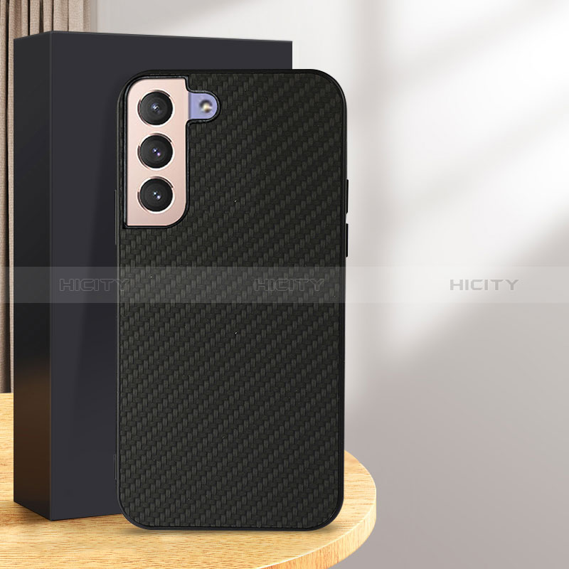 Handyhülle Hülle Luxus Leder Schutzhülle B07H für Samsung Galaxy S25 Plus 5G Schwarz