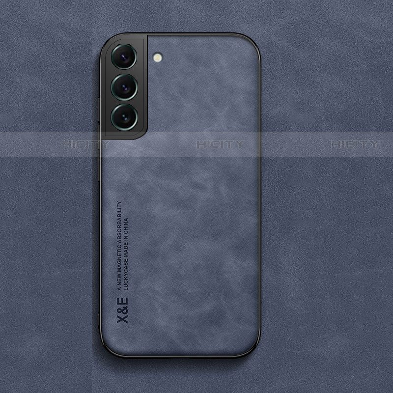 Handyhülle Hülle Luxus Leder Schutzhülle C02 für Samsung Galaxy S23 5G Blau