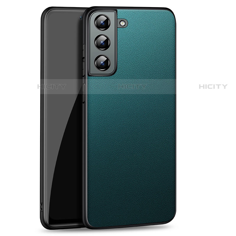 Handyhülle Hülle Luxus Leder Schutzhülle C03 für Samsung Galaxy S21 Plus 5G Grün Plus