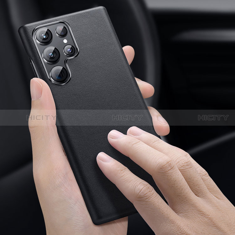 Handyhülle Hülle Luxus Leder Schutzhülle C03 für Samsung Galaxy S24 Ultra 5G groß