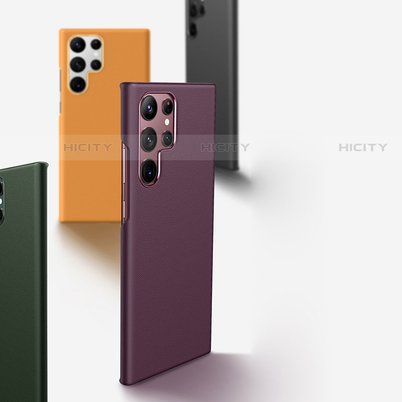 Handyhülle Hülle Luxus Leder Schutzhülle C04 für Samsung Galaxy S21 Ultra 5G groß