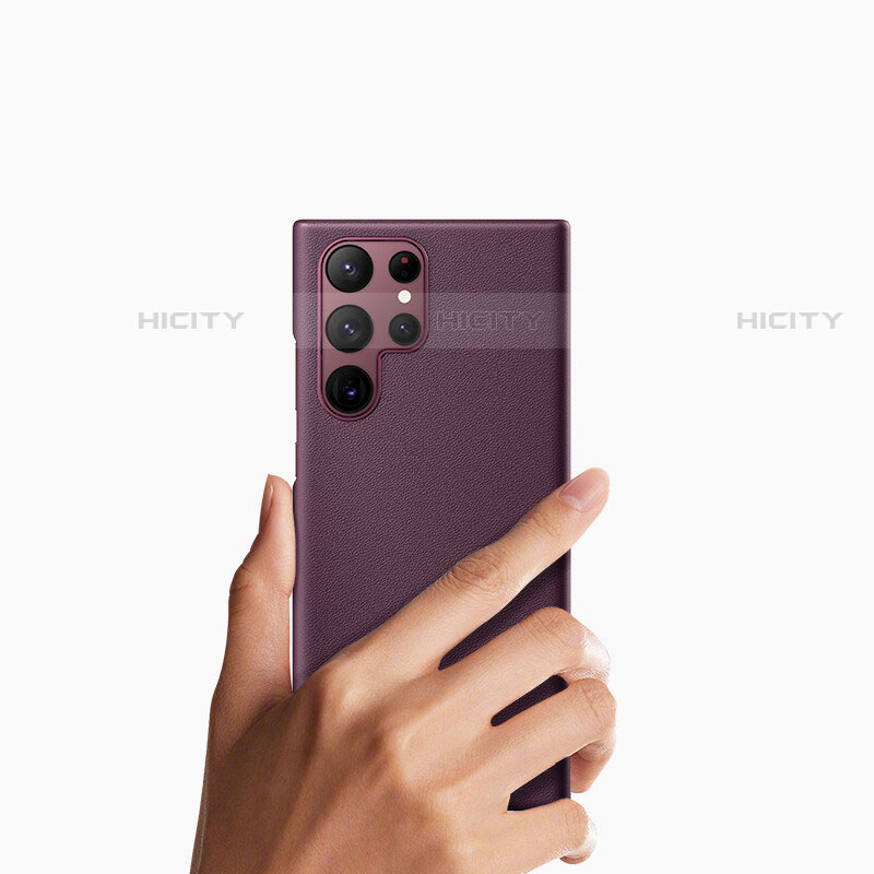 Handyhülle Hülle Luxus Leder Schutzhülle C04 für Samsung Galaxy S21 Ultra 5G groß