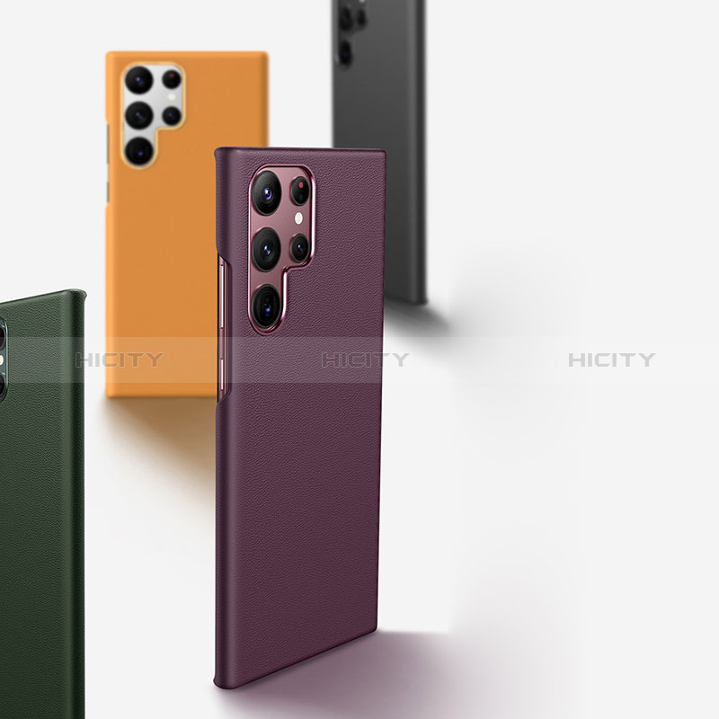 Handyhülle Hülle Luxus Leder Schutzhülle C04 für Samsung Galaxy S24 Ultra 5G groß