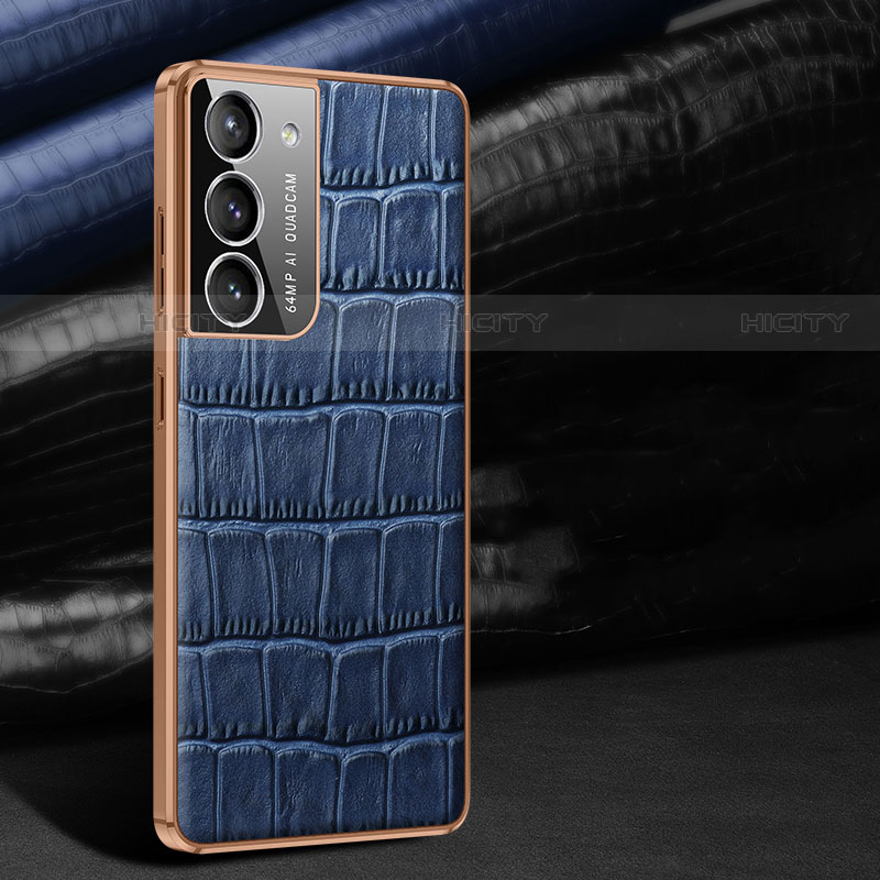 Handyhülle Hülle Luxus Leder Schutzhülle C09 für Samsung Galaxy S22 Plus 5G