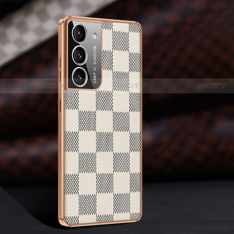 Handyhülle Hülle Luxus Leder Schutzhülle C11 für Samsung Galaxy S21 5G groß