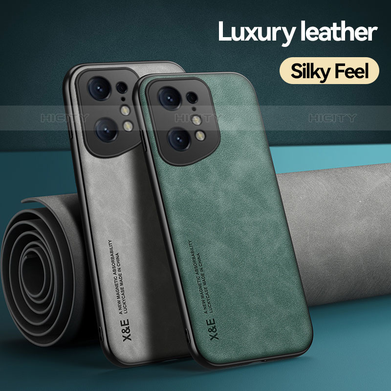 Handyhülle Hülle Luxus Leder Schutzhülle DY1 für Oppo Find X5 Pro 5G