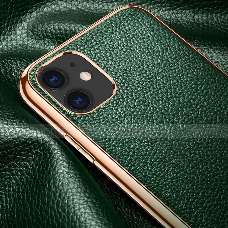 Handyhülle Hülle Luxus Leder Schutzhülle für Apple iPhone 12 groß
