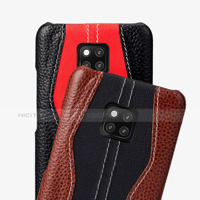 Handyhülle Hülle Luxus Leder Schutzhülle für Huawei Mate 20 RS groß
